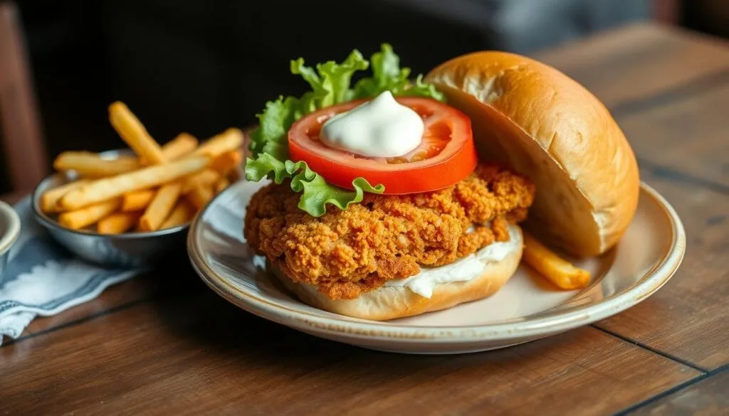 fried chicken sandwich recipe