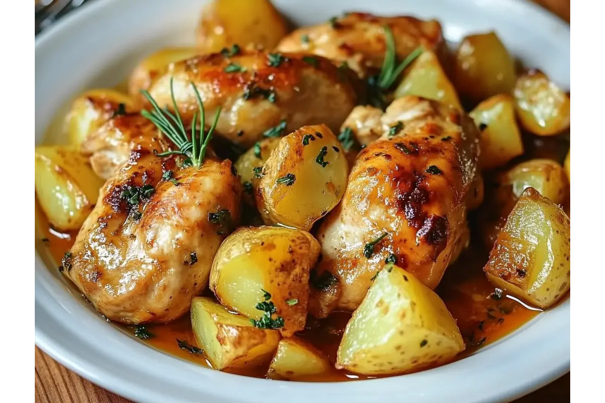 chicken and potatoes recipe