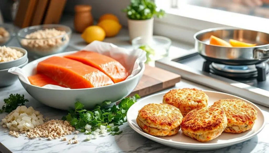 alaskan pink salmon cakes