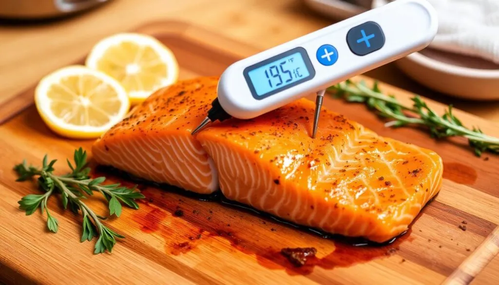 Is salmon done at 145℉ or 165℉ ?