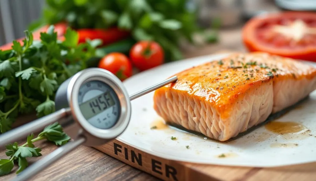 Is salmon done at 145℉ or 165℉ ?